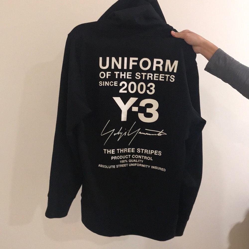 *EXCLUSIVE* Y3 Adidas Hoodie